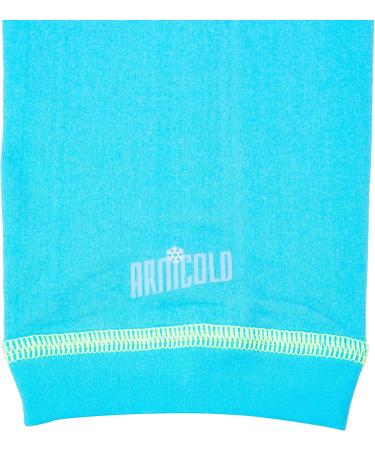 Teyder ARC02-22-S Leg Warmers with Cold Effect & Arnica - Small Blue/Bright Green for Optimal Recovery | International Shipping Available - Buy Online on GoSupps.com