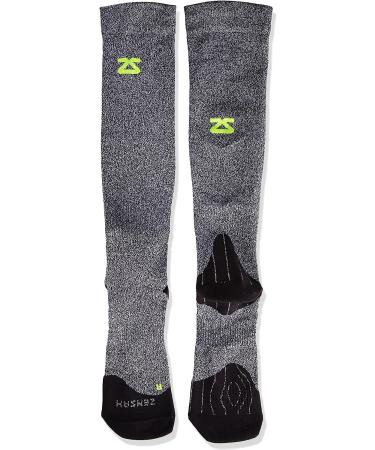 Zensah Tech+ Compression Socks - Large Heather Grey | Running Compression Socks - Buy Online on GoSupps.com
