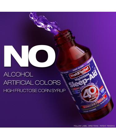 Buy Nighttime Sleep-Aid Liquid - 50mg Diphenhydramine HCl Twin Value Pack Grape Flavor | Fast Shipping Internationally - Buy Online on GoSupps.com