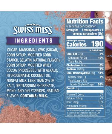 Swiss Miss Marshmallow Lovers Hot Cocoa Drink Mix 268g - Buy Online on GoSupps.com
