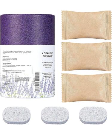 Nune Multi-Purpose Cleaner Refills - Non-Toxic All Purpose Cleaning Tablets (6 Pack) - 144 fl oz Total - Effective for Shower Counter Floor & Furniture - Lavender Fragrance - Buy Online on GoSupps.com