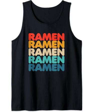 Ramen Ramen Ramen Vintage 70s Asian Noodles Love 2 Tank Top