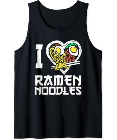 I Heart Ramen Noodles Tank Top