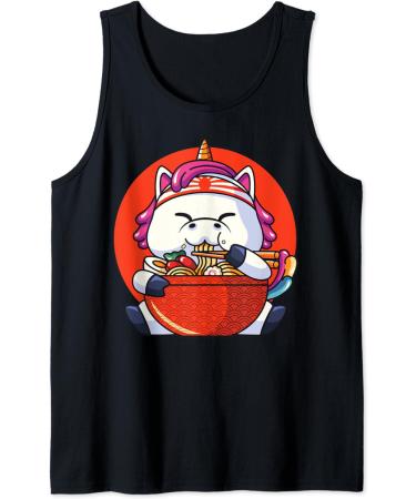 Korean Ramen Unicorn Anime Tank Top - Buy Online on GoSupps.com