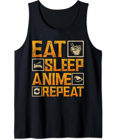 Japanese Manga Otaku Ramen Noodles Kawaii Foodie Anime Tank Top