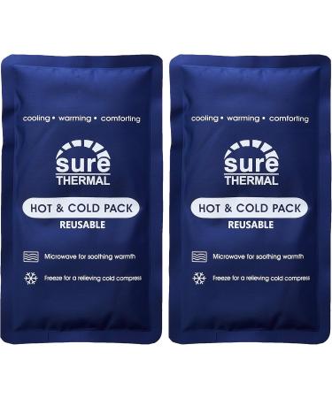 Blue Lion Reusable Hot/Cold Packs - 13 x 25cm Set of 2 | Ideal for Pain Relief & Recovery - International Shipping Available - Buy Online on GoSupps.com