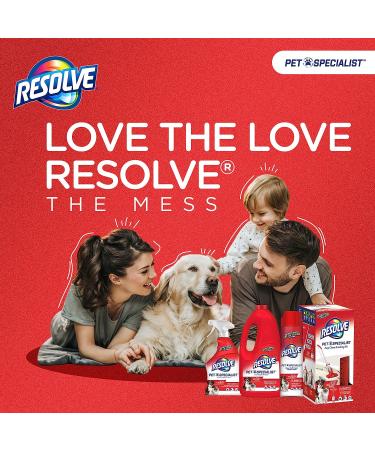 Resolve Pet Specialist Easy Clean Brushing Kit with Heavy Traffic Foam Carpet Cleaner 22oz - Buy Online on GoSupps.com