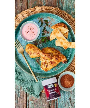 Fuchs Gourmet Selection Asia Tandoori Masala - Refillable Spice Mix for Meat & Vegan Dishes 80g - Buy Online on GoSupps.com