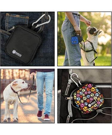 Merlin Pet Products Small Dog Treat Bag Training Pouch Pocket Size Travel Walking Walk Treats Pouch Bag For Lead Treats (Black) - Buy Online on GoSupps.com