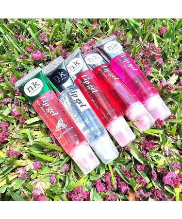 Buy 5 Pack Hydrating Lip Gloss Set - Clear Watermelon Strawberry Cherry & Bubble Gum with Vitamin E - International Shipping Available - Buy Online on GoSupps.com