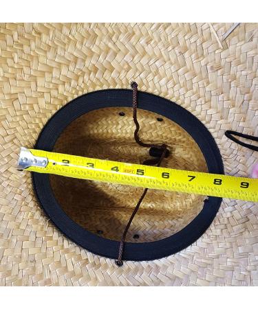 Double Weaved Large Fit Straw Hat with Wide Brim - Tan - Buy Online on GoSupps.com