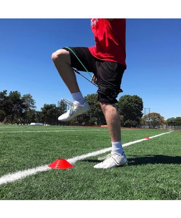 Kbands Leg Resistance Bands with Speed & Agility Training Programs - Youth to Advanced Athletes (Blue/Green/Red/Orange) - Buy Online on GoSupps.com