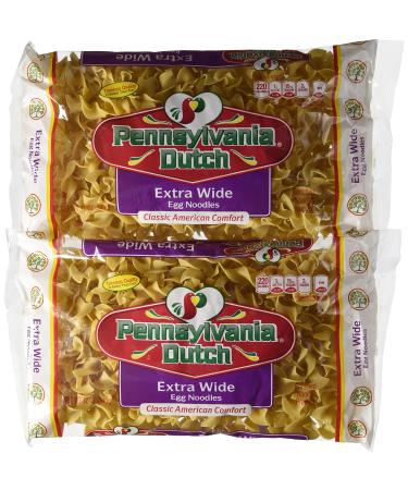 Pennsylvania Dutch Extra Broad Egg Noodles 12 Oz- 2 bags