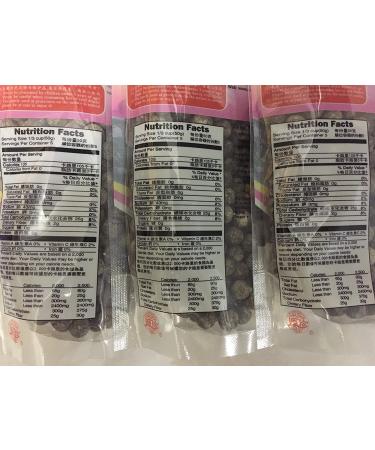 3 Packs Black Boba Tapioca Pearls + 1 Pack 50 Boba Straws | Bubble Tea Ingredients - Buy Online on GoSupps.com