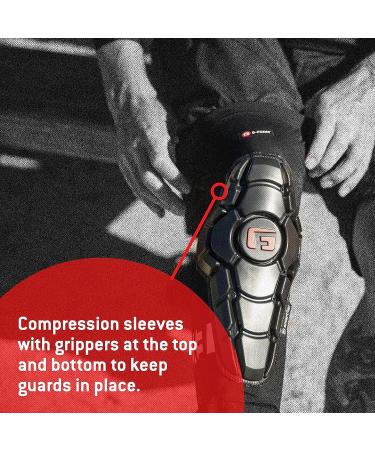 G-Form Pro-X3 Mountain Bike Knee Guards - Adult XL Black Knee Pads - Buy Online on GoSupps.com