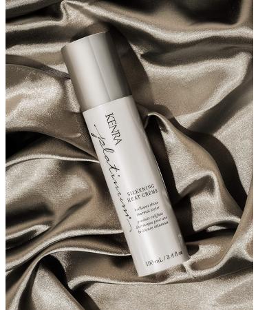 Kenra Platinum Silkening Heat Cr me - Brilliant Shine Thermal Styler - 3.4 Fl Oz | All Hair Types - Buy Online on GoSupps.com