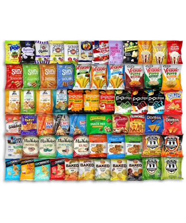 Mix Chip Popcorn And Snack Mix Variety Pack | Mix Chips Popcorn and Snack Mix Assorted Packs | 35 Packs Variety | Individual Packs | Niro Assortment