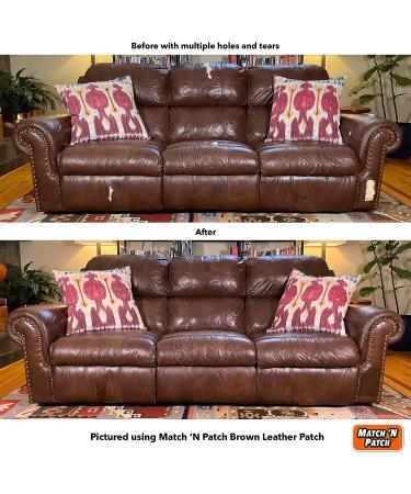 Match 'N Patch Realistic Brown Leather Repair Tape - Buy Online on GoSupps.com