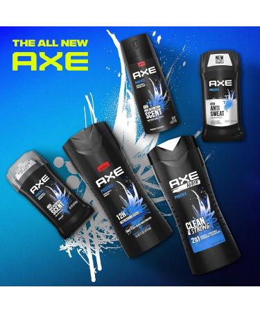 AXE Phoenix Crushed Mint & Rosemary Men's Body Wash 16oz - Pack of 4 - Buy Online on GoSupps.com