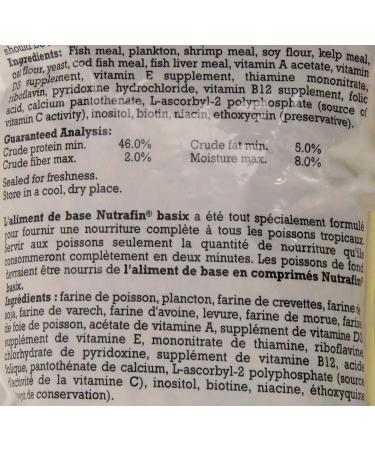 Nutrafin A7031 Basix Staple Food-Poly Bag 226.8g (8-Ounce) - Buy Online on GoSupps.com