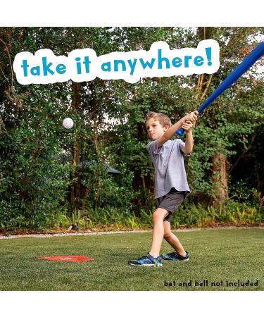 Franklin Sports Field Day Baseball Base Set - Portable Red Rubber Bases for Baseball, Softball, Kickball - Includes Home Plate - Easy Set Up - Buy Online on GoSupps.com