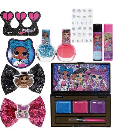 L.O.L Surprise! Townley Girl Backpack Cosmetic Set - Lip Gloss, Nail Polish, Hair Bow & More for Kid Tweens Girls | Ages 3+ | Ideal for Parties, Sleepovers & Makeovers - Buy Online on GoSupps.com