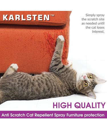 karlsten Anti Scratch Repellent spray professional Anti Chewing Deterrent For Full Home Protection From Cat Scratching Damage 500 ML - Buy Online on GoSupps.com