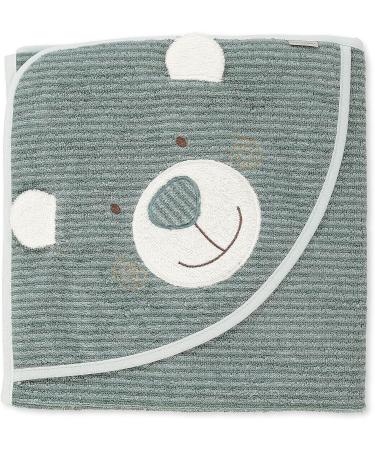 Buy Sterntaler Bear Ben Washing Glove & Hooded Bath Towel Bundle Soft Cotton for Infants Green 0+ Months International Shipping Available - Buy Online on GoSupps.com