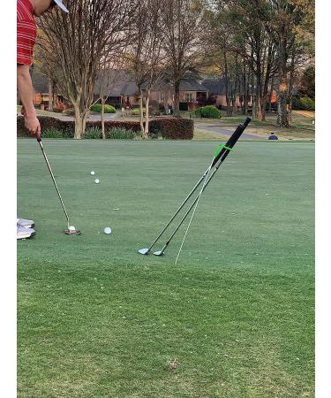 V-Shaped Golf Club Stand - Durable Stainless Steel, Keeps Clubs Clean & Dry, Easy to Carry - Buy Online on GoSupps.com