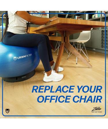 URBNFit Exercise Ball Chair Stand Base - 4 Piece Set for Yoga, Stability, and Balance Balls - Ideal for Sitting, Pregnancy Exercises, and Gym Workouts - Buy Online on GoSupps.com