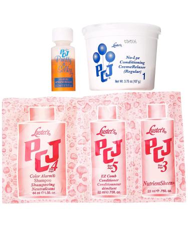 Luster's PCJ Pretty N Silky Children's No Lye Relaxer - Regular Conditioning Formula - Buy Online on GoSupps.com