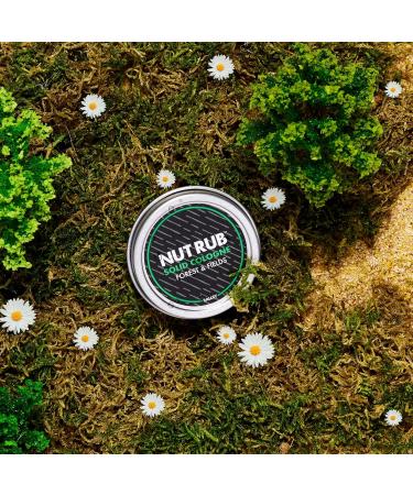 Ballsy Body & Groin Rub Cologne for Everywhere with Beeswax Coconut and Sunflower Seed Oil Forest and Fields .85 oz - Buy Online on GoSupps.com