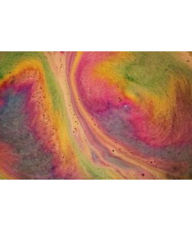 Rainbow Colourful Bath Rocks Bath Bombs Green Blue Yellow Red Purple Fizz Vegan Approved Pride Made in UK by Tub's Bath Bombs - Buy Online on GoSupps.com