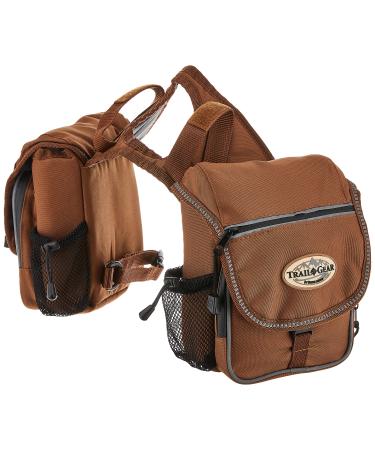 Weaver Leather Trail Gear Pommel Bag Brown
