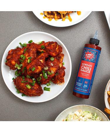 KPOP Foods Korean Chili Sauce - Gochujang Sauce 10.4 oz Squeeze Bottle - Buy Online on GoSupps.com