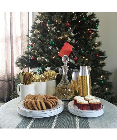 160 Piece Gold Plastic Silverware Set - Reusable & Recyclable - Gold Plastic Utensils for Weddings Anniversaries Showers Parties - 80 Forks 40 Spoons 40 Knives - Elegant Cutlery by JL Prime 160 Gold - Buy Online on GoSupps.com