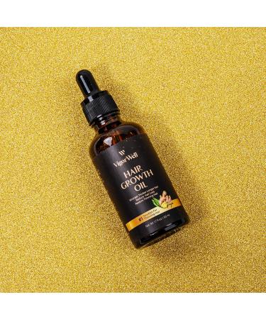 Ginger Hair Growth Serum | Prevent Hair Loss, Promote Thicker & Longer Hair | 1.7 Oz Bottle - Buy Online on GoSupps.com