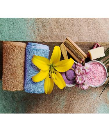 24 Pack 100% Cotton Flannel Wash Cloth Set | Highly Absorbent Fingertip Towels by Towel and Linen Mart - Buy Online on GoSupps.com