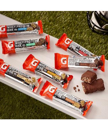 Buy Gatorade Whey Protein Bars - Chocolate Caramel, 12 Count | High Protein Snack - Buy Online on GoSupps.com