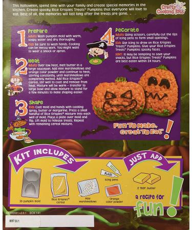 Pumpkin Rice Krispies Treats Kit - Crafty Cooking Kits - Buy Online on GoSupps.com