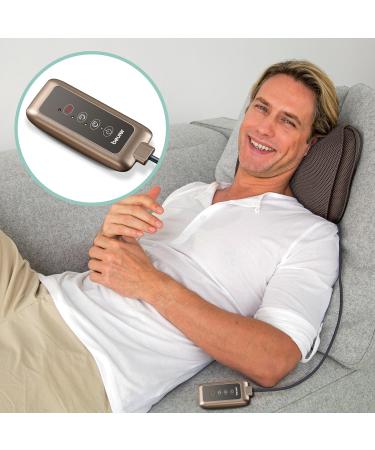 Beurer MG 147 & FM 60 Massage Cushions Bundle - Back-Neck Massager with Heat Function 4+18 Heads & Hand Switch - International Shipping - Buy Online on GoSupps.com