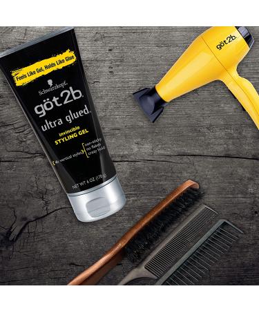 Got2B Ultra Glued Styling Gel Set - 2 x 6oz Tubes + 1 x 1.25oz Travel Tube - Buy Online on GoSupps.com
