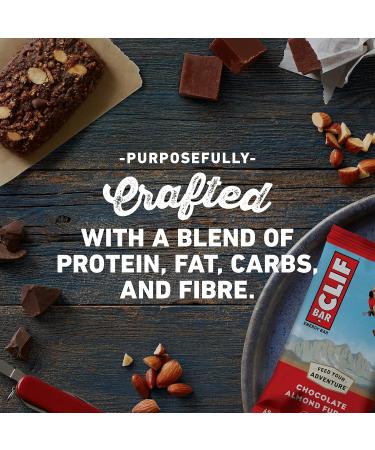 Buy CLIF Bar Energy Bar - Chocolate Almond Fudge (816 g) - Best International Shipping! - Buy Online on GoSupps.com