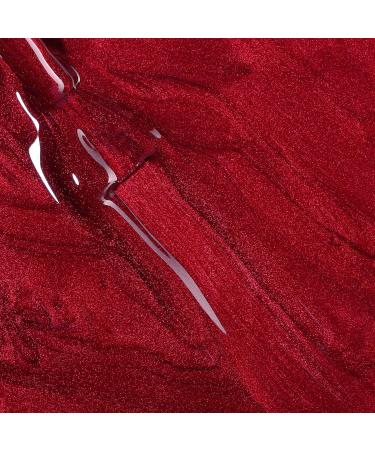 Bluesky Gel Nail Polish Bansko Mini AW2016 Red Shimmer Long Lasting Chip Resistant 5 ml Requires Drying Under UV LED Lamp - Buy Online on GoSupps.com