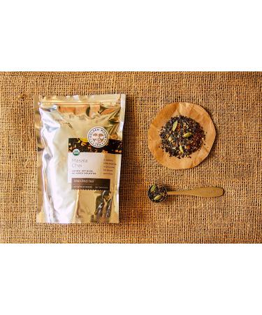 Golden Moon Tea Masala Chai Tea - 181 Servings - 1lb Pack - Organic Authentic Recipe - Buy Online on GoSupps.com