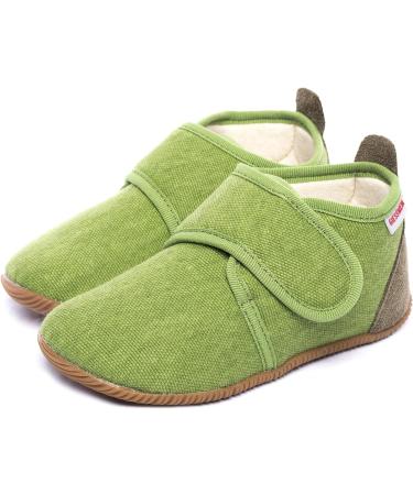 Giesswein Strass Slim Fit High Slippers - Kids 2 UK Child Grass - Buy Online on GoSupps.com