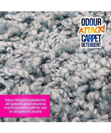 Pro-Kleen Odour Attack! Pet Carpet Cleaner Enzyme Shampoo 5L Citrus - Urine Cleaner with Active Enzymes to Eliminate Urine Faeces & Vomit Stains From Dogs Cats Humans All Carpet Types - Buy Online on GoSupps.com
