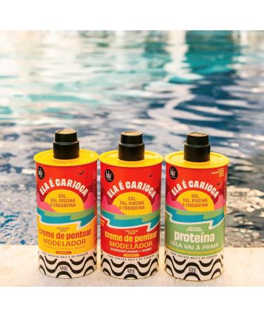 Lola From Rio Ela E Carioca 3ABC Curl-Defining Cream - Hydration Frizz Control & Softness for 3ABC Curls | 17.64 Fl Oz - International Shipping Available - Buy Online on GoSupps.com