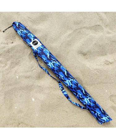 erda Ocean Camo Elite Beach Recycled Polyester Rip-Stop Extra Tall 42" Lightweight Windscreen  Privacy Screen  Wind Blocker  Free Matching Shoulder Bag (New Mahogany Wood Poles) - Buy Online on GoSupps.com