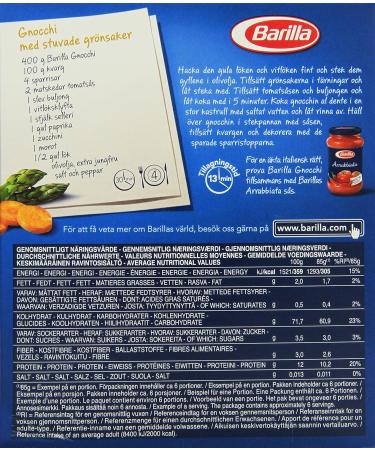  Barilla Barilla Pasta Gnocchi No. 85 500g - Buy Online on GoSupps.com
